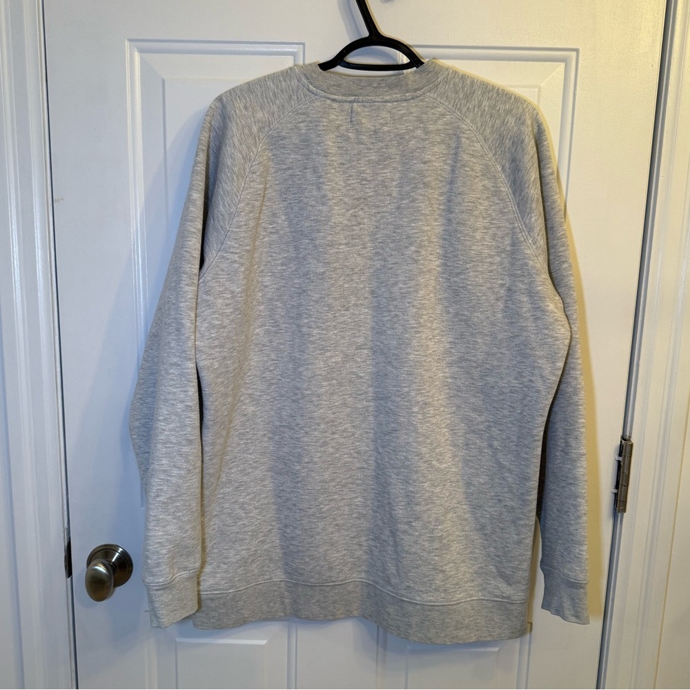 Brunette the Label | “Blonde” Grey Crew Neck Sweater | Size M/L - Picture 4 of 5